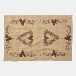 Primitiv pip Berry Heart WAN Kitchen Towel Kökshandduk