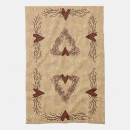 Primitiv pip Berry Heart WAN Kitchen Towel Kökshandduk