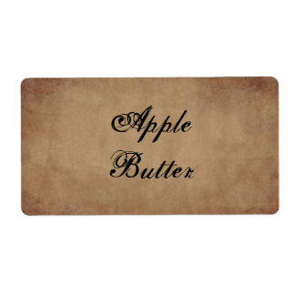 Primitiv produktetikett fraktsedel