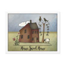 Primitiv saltlåda Hemma Party |