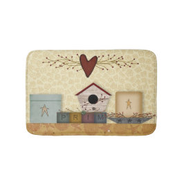 Primitiv samlings badplatsmat badrumsmatta