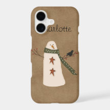 Primitiv Snögubbe iPhone 7 Fodral