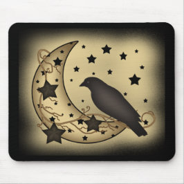 Primitiv Starlightkråka Mousepad Musmatta