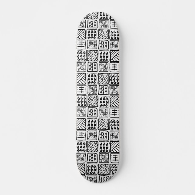 Primitiv styrelse för anpassningsbar mini skateboard bräda 18,7 cm (Framsida)