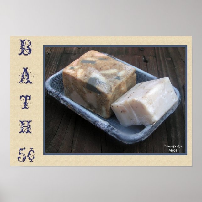 Primitiv tvål Poster (Framsidan)