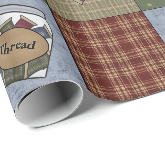 Primitiv utsäde av lantbruks- och skogsbruksväxter presentpapper (Rullad Hörn)