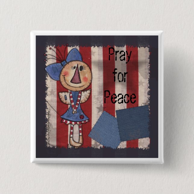 Primitive American Angel Knapp (Framsida)