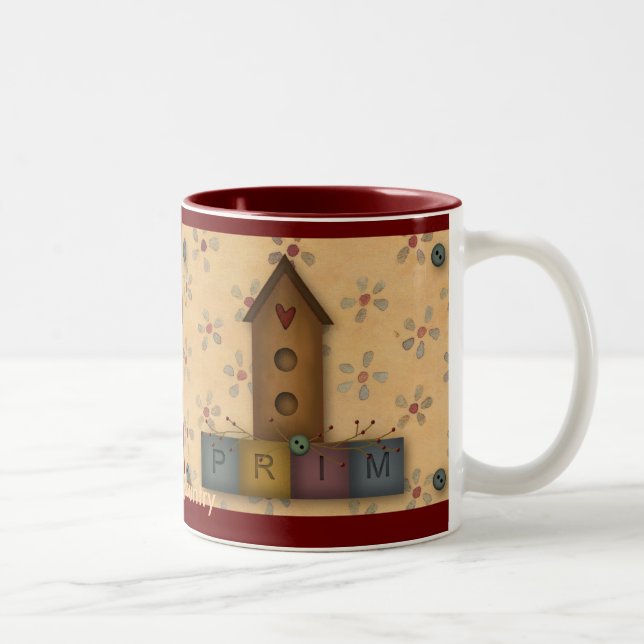 Primitive Birdhouse Mugg (Höger)