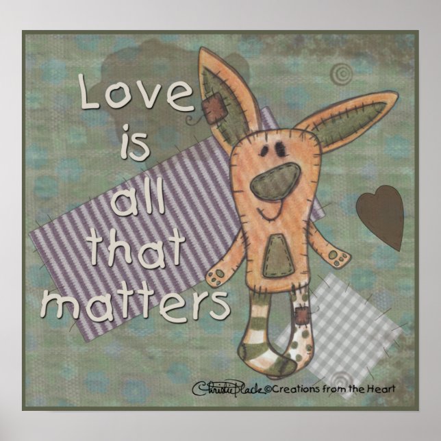 Primitive Bunny Poster (Framsidan)