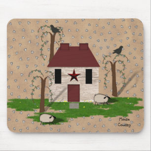 Primitive House Mousepad Musmatta