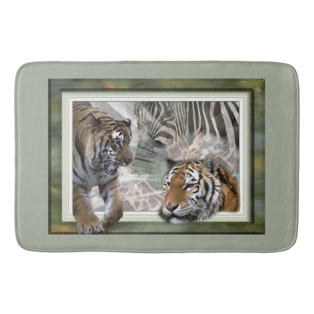 Primitive Jungle Badrumsmatta (Framsidan)