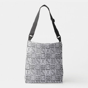Primitive Mönster Messenger bag Axelväska