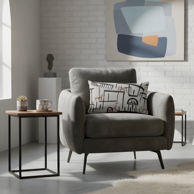 Primitive Pulse Lumbar Pillow Lumbarkudde (Skapare uppladdad)