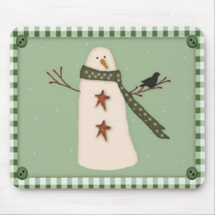 Primitive Snögubbe Mousepad Musmatta