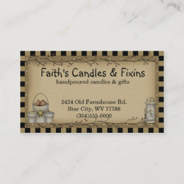 Primitivt Affärskort för primitiva korrigeringar Visitkort