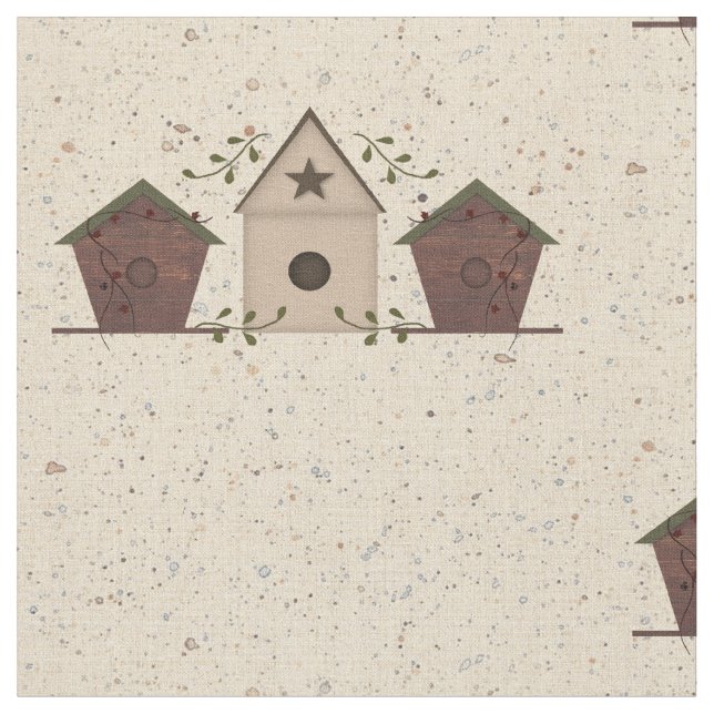 Primitivt Birdhousestyg Tyg (Närbild)