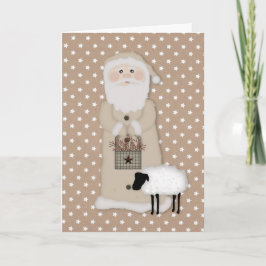 Primitivt julkort helgkort