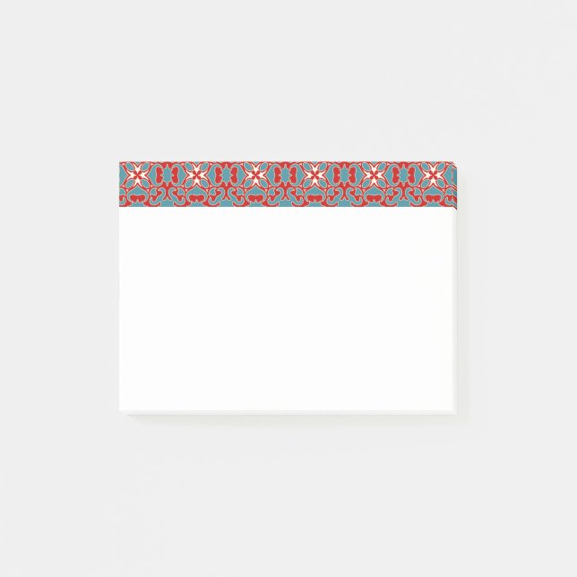 Primitivt mönster post-it block (Framsida)