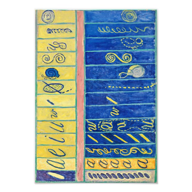 Primordial Chaos 13 | Hilma af Klint | Fototryck (Framsidan)