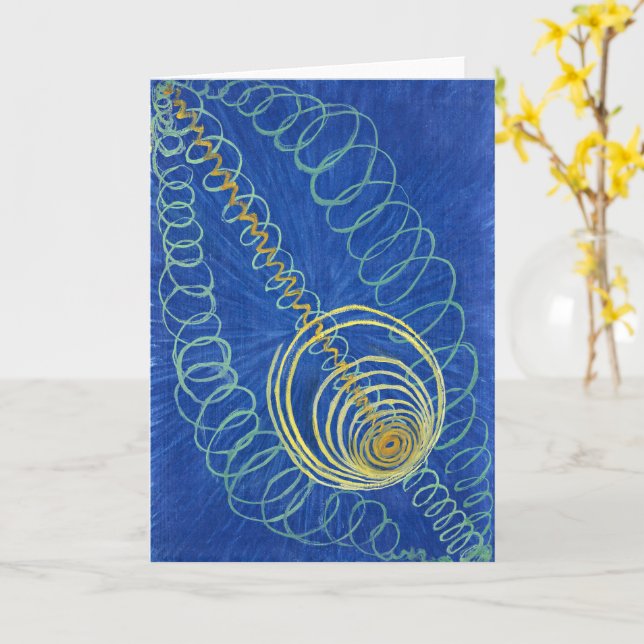 Primordial Chaos 16 | Hilma af Klint | Kort (Gul blomma)