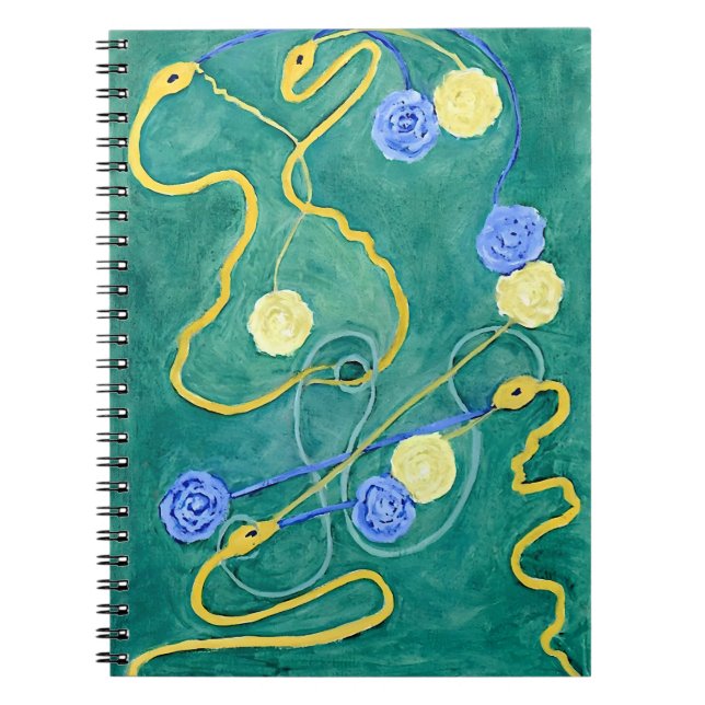 Primordial Chaos av Hilma af Klint Anteckningsbok (Framsidan)