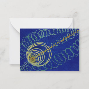 Primordial Chaos av Hilma af Klint Anteckningskort