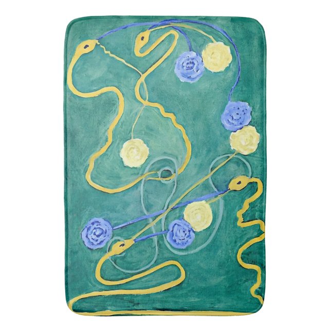 Primordial Chaos av Hilma af Klint Badrumsmatta (Framsidan (Vertikal))