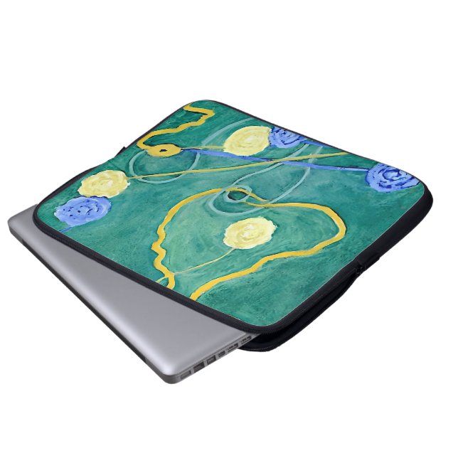 Primordial Chaos av Hilma af Klint Laptop Fodral (Framre botten)