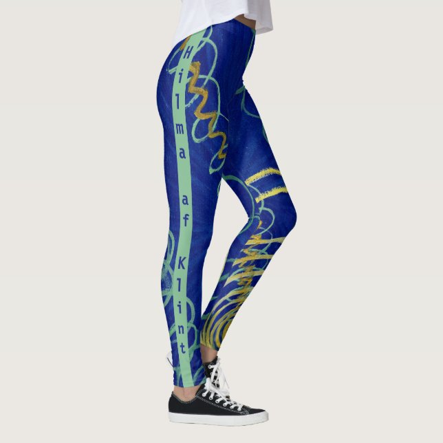 Primordial Chaos av Hilma af Klint Leggings (Höger)