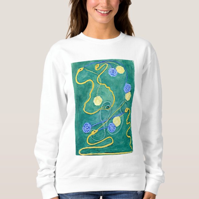 Primordial Chaos av Hilma af Klint T Shirt (Framsida)