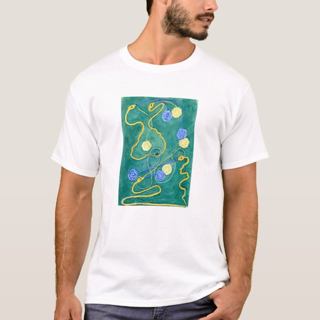 Primordial Chaos av Hilma af Klint T Shirt (Framsida)