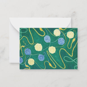 Primordial Chaos, Group 1, No.14 av Hilma af Klint Anteckningskort