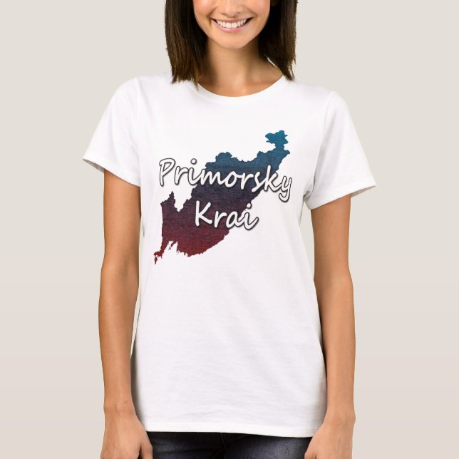 Primorsky Krai T-shirt (Framsida)