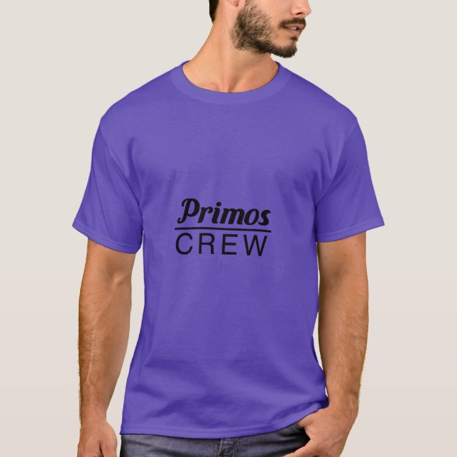 Primos Crew T-skjorta T Shirt (Framsida)