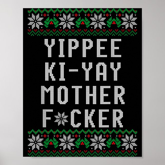 Primotees Uni-adults Black Christmas - Small - Lon Poster (Framsidan)