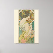 Primrose av Alphonse Mucha (1899)