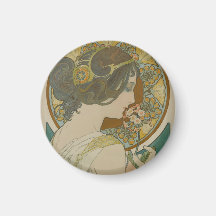 Primrose av Alphonse Mucha (1899)