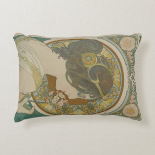 Primrose av Alphonse Mucha (1899) Prydnadskudde