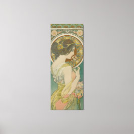 Primrose av Alphonse Mucha Canvastryck