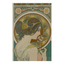 Primrose av Alphonse Mucha