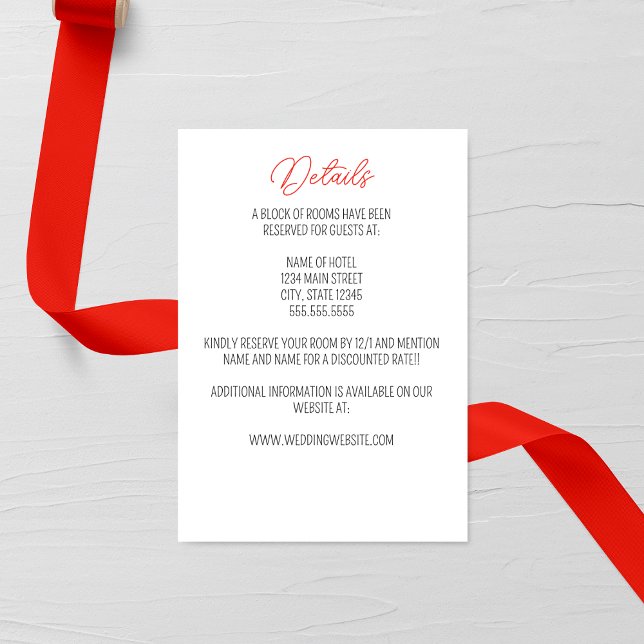 Primrose Bröllop-höljeskort Tilläggskort (Skapare uppladdad)