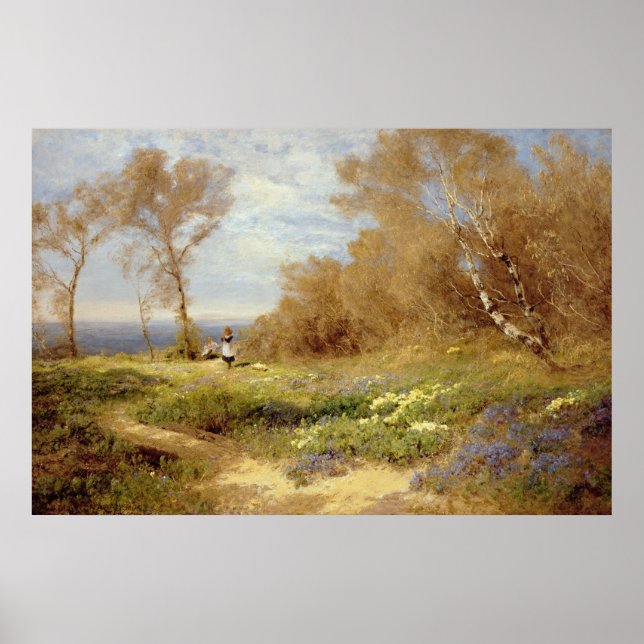 Primrose Gatherers Poster (Framsidan)