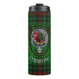Primrose Scottish Clan Tartan & Crest