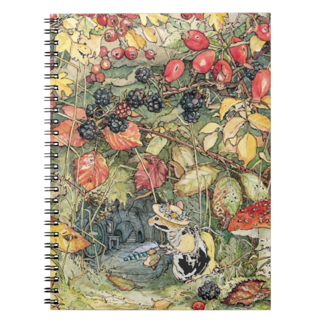 Primrose vid infarten till tunnlarna Spiral Anteckningsbok (Framsidan)