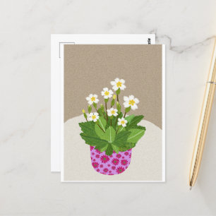 Primrose-vykort Vykort