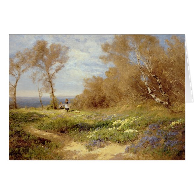 Primroseihopsamlarearna Hälsningskort (Framsidan Horizontal)