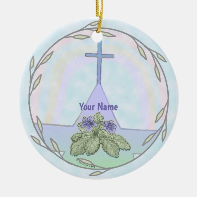 Primroses Christian Kor ornament (Framsidan)