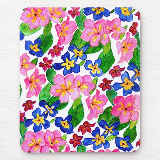 Primroses Mousepad Musmatta (Framsidan)