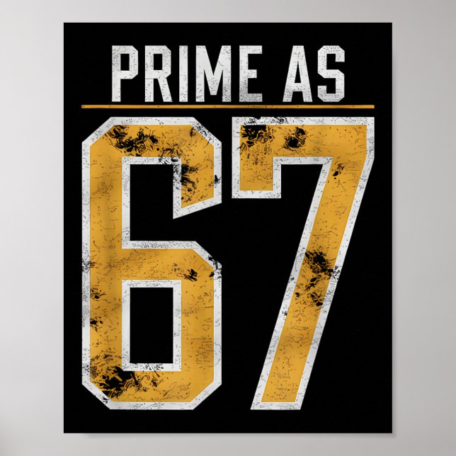 Primtal Som 67  Poster (Framsidan)