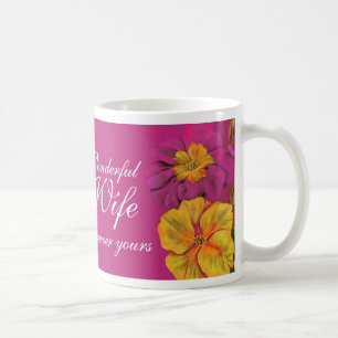 Primula blommigt art Wonderful Maka mauve mugg